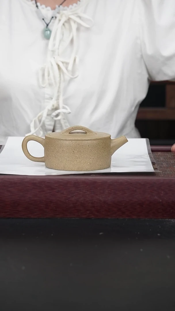 茶壶紫砂老青段 汉瓦