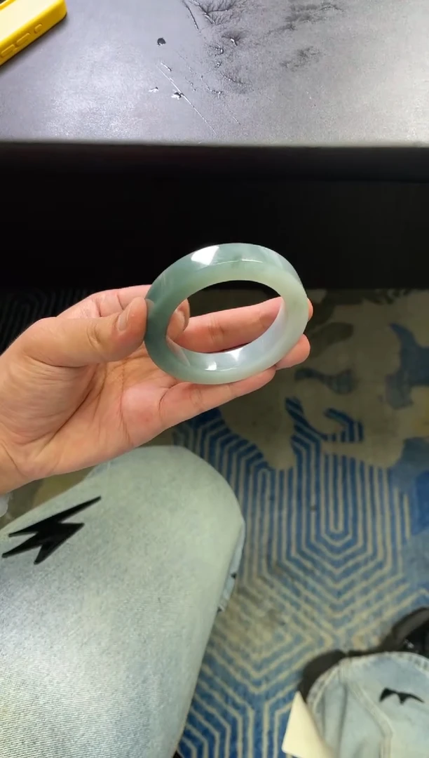 未镶嵌手镯定制翡翠七*️手镯定制一件