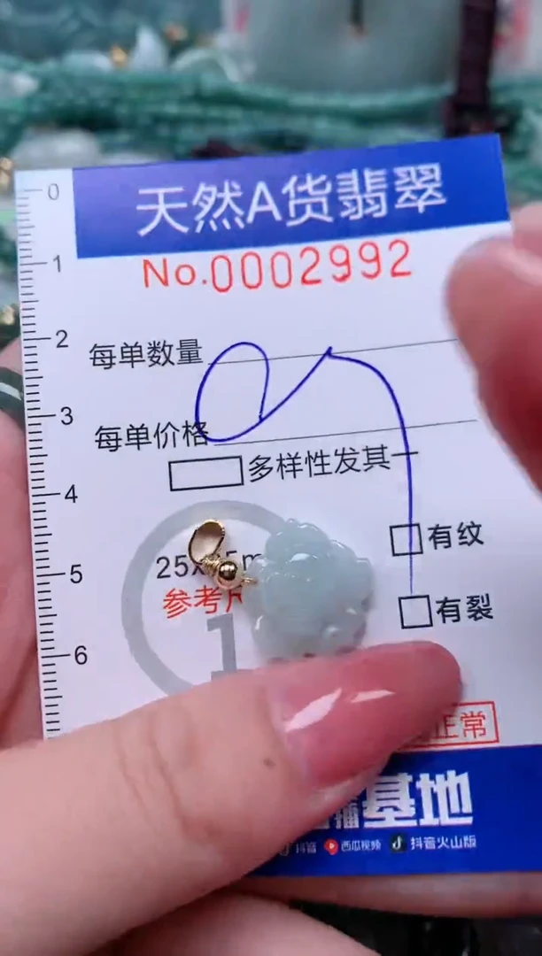 【闪购商品】翡翠颈饰未镶嵌00002992