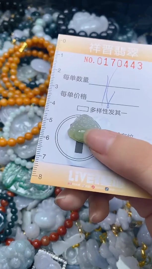 翡翠未镶嵌颈饰闪购0170443多样性发其一