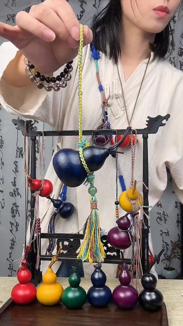 大漆葫芦挂件默认微瑕-----032