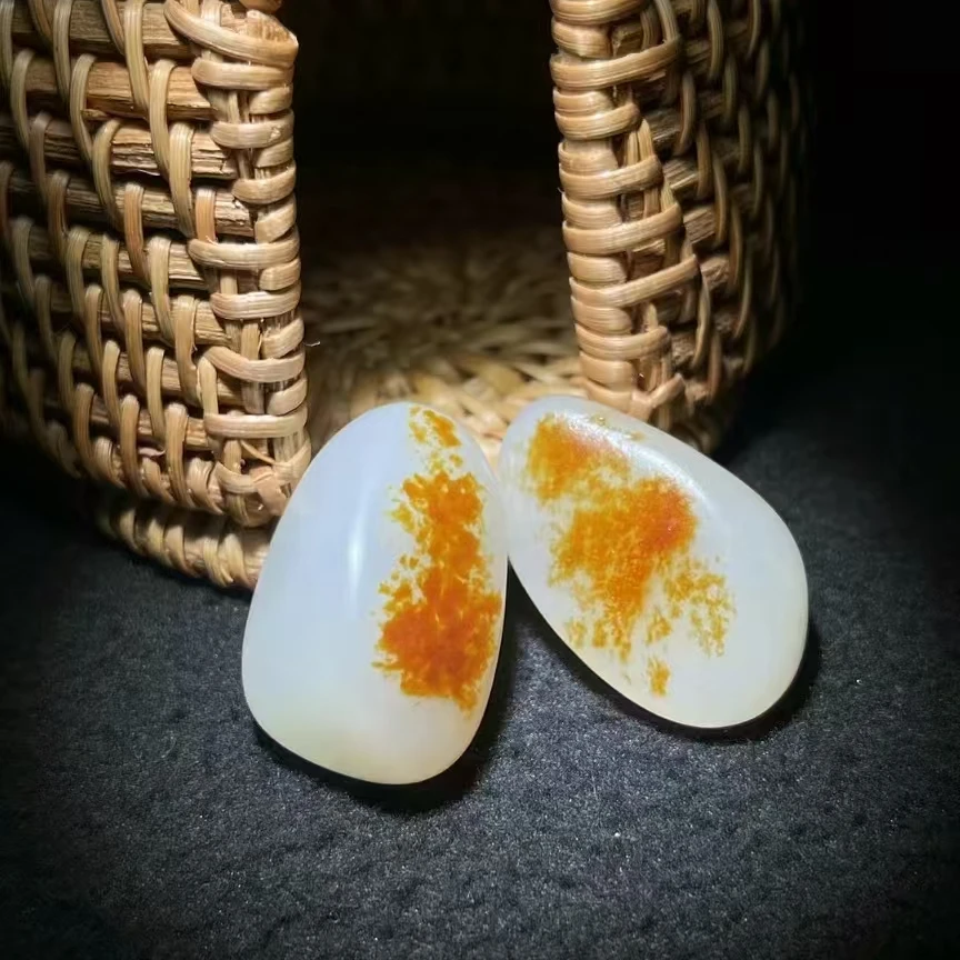 玉遇古丽  新疆和田籽料观赏盆景石