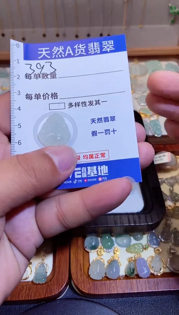 【闪购商品】翡翠吊坠(不含链)未镶嵌翡翠393