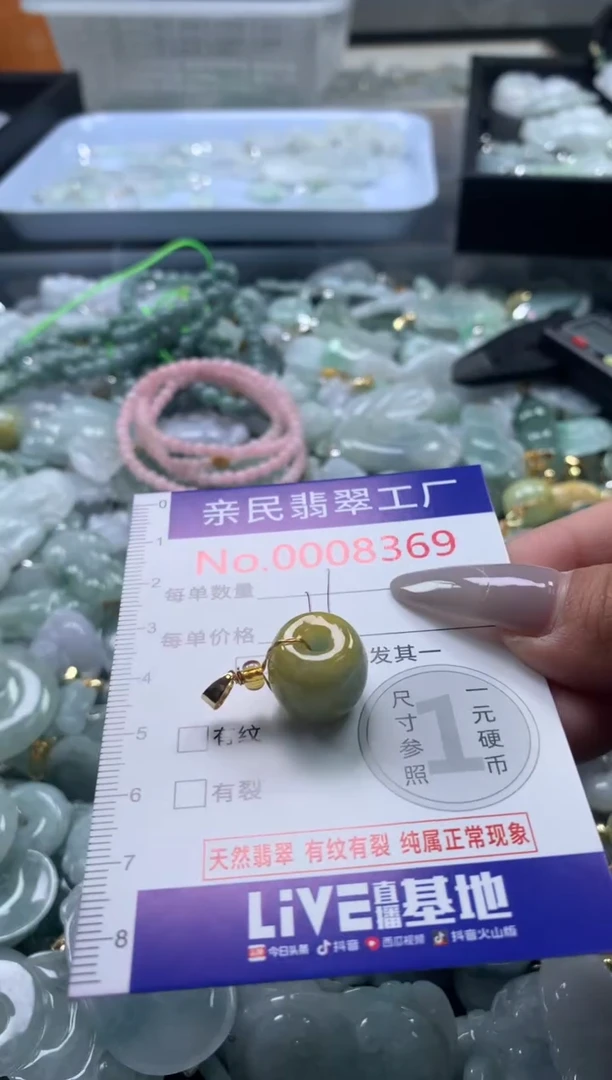 颈饰未镶嵌翡翠8369