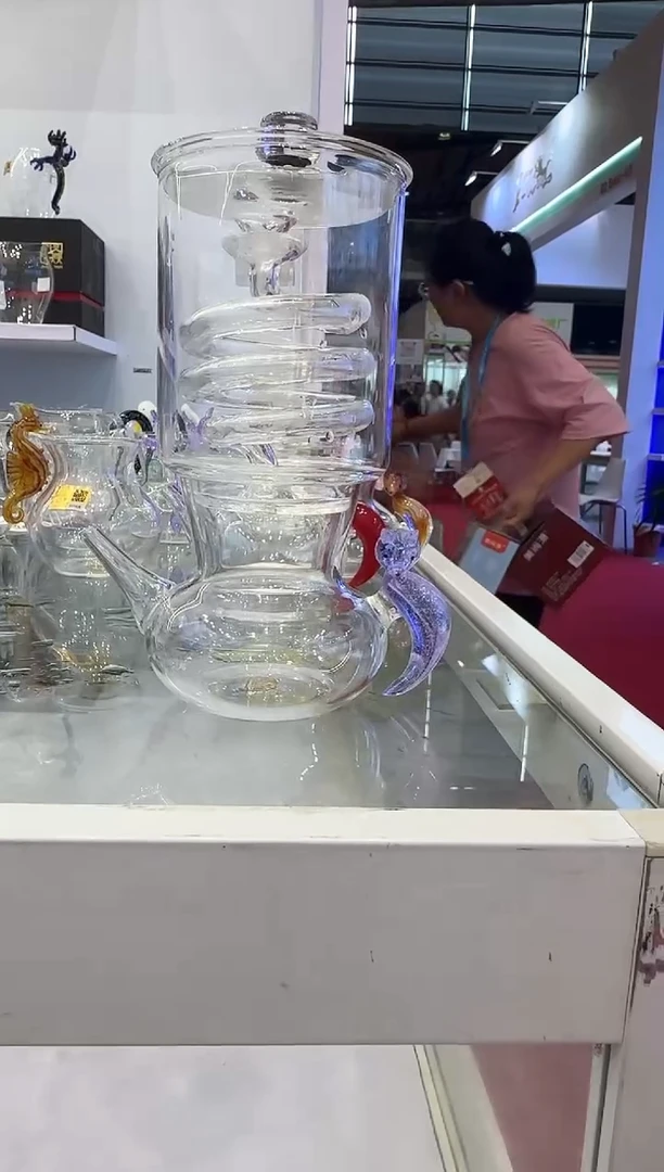 紫金青丘公杯加冷萃泡茶器晶焱金标