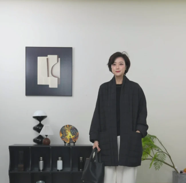【U.M】设计师款气质棉服开衫保暖有风格