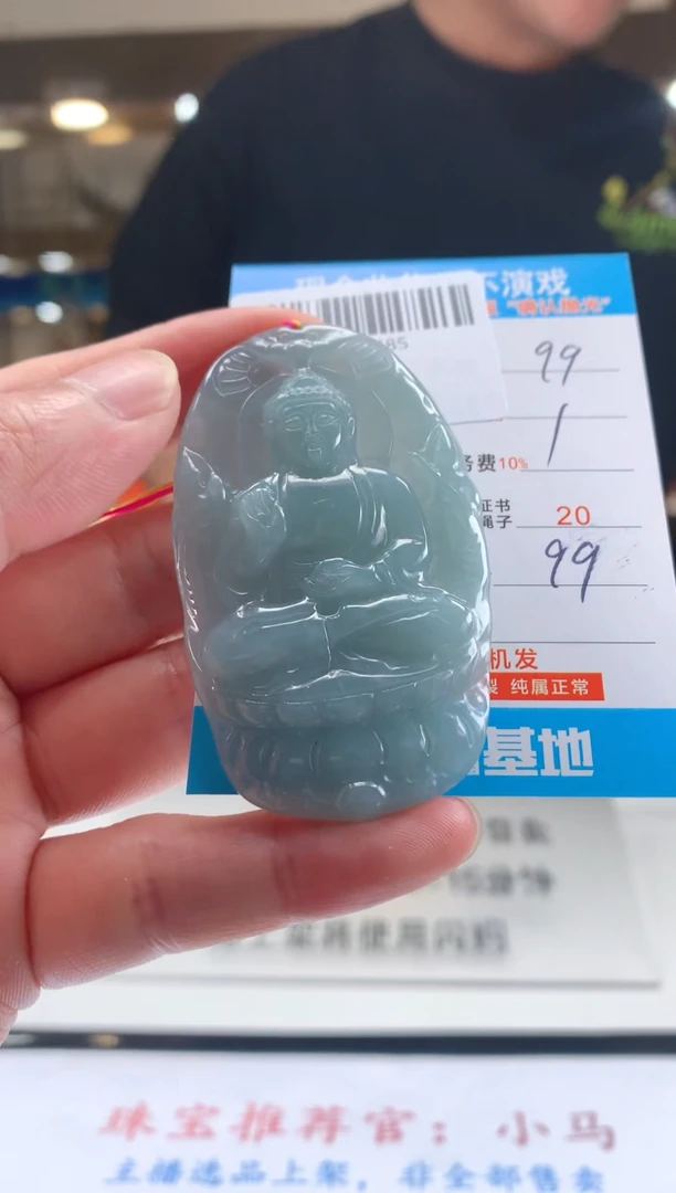 颈饰未镶嵌翡翠天然翡翠A货拍一发一