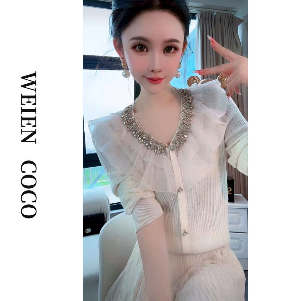 【薇恩COCO】毛衣时尚修身长袖针织衫针织套头打底衫S5440