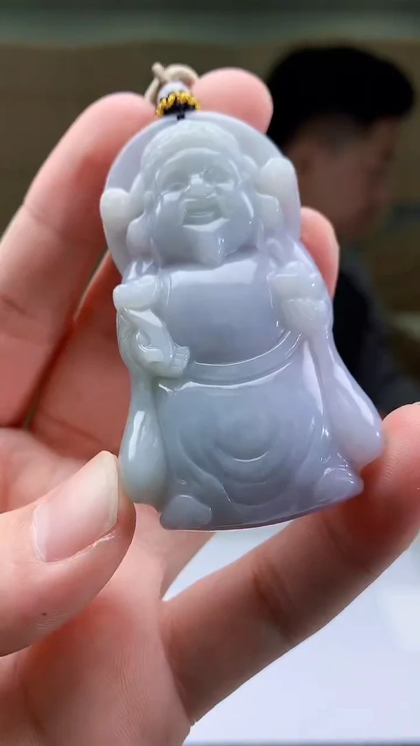 【闪购商品】定制翡翠未镶嵌4917bb-毛货挂件64