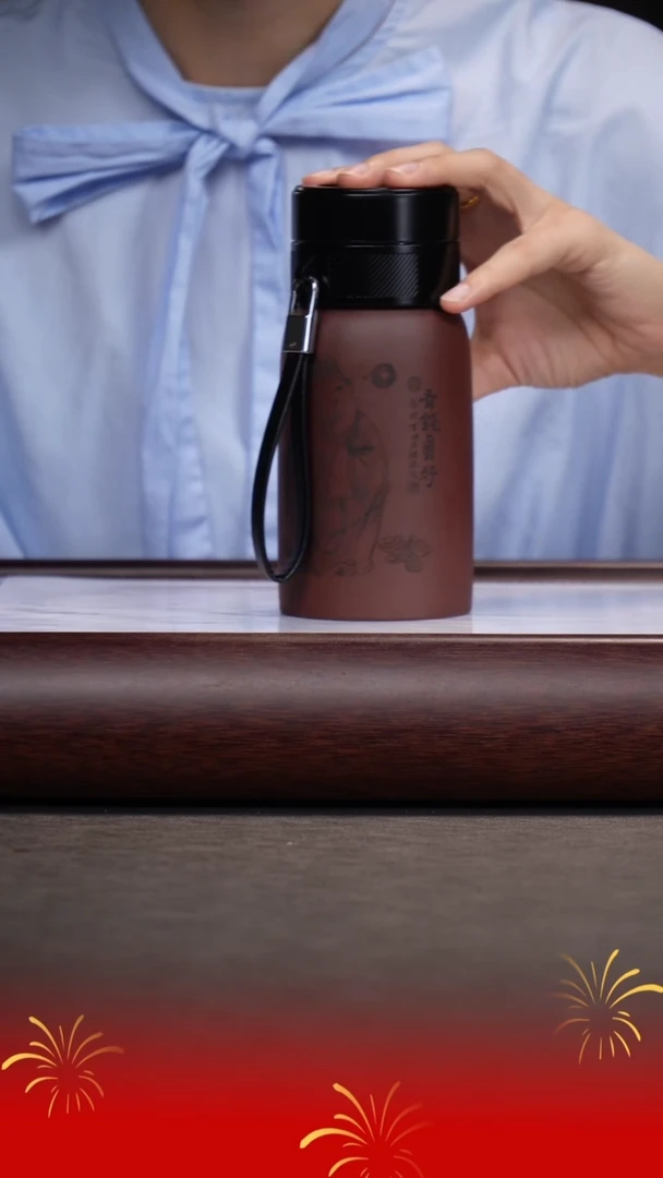 茶壶紫砂紫泥保温杯