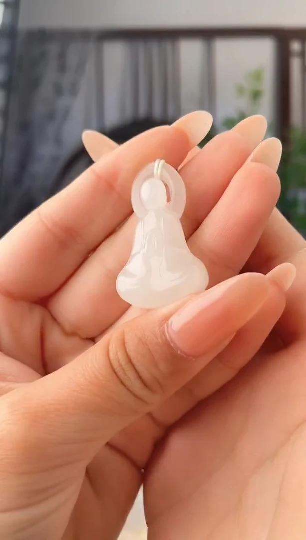 颈饰未镶嵌和田玉悟道 xp