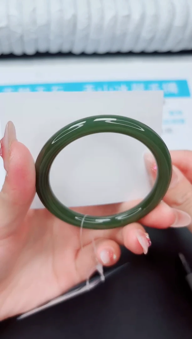 手镯和田玉未镶嵌M87-56.4XB