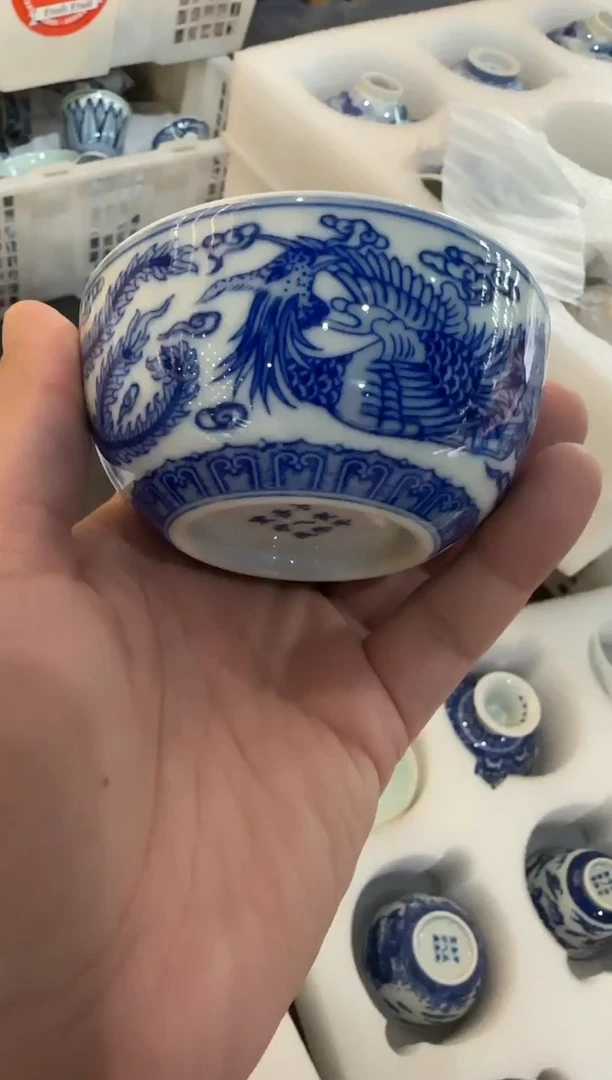 瓷片景德镇瓷器茶器茶杯