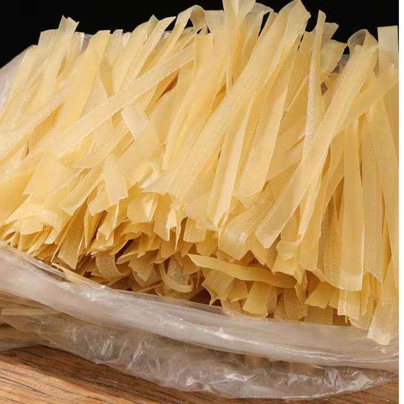 河南特产干面皮长条免煮凉拌小吃