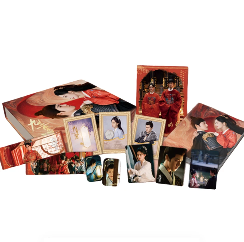 【拆盒】Hitcard《九重紫》官方影剧  昭昭墨墨大卡礼盒（默认代拆）