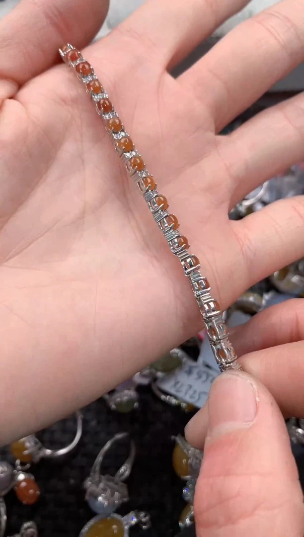 银S925镶嵌戒指翡翠888-----4