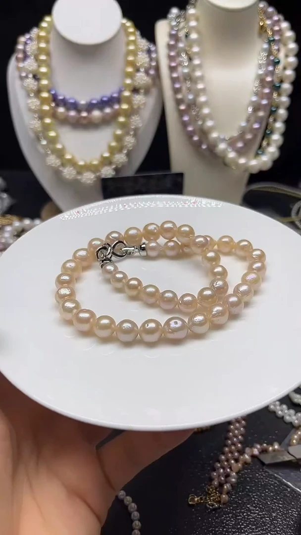 颈饰未镶嵌淡水珍珠多人