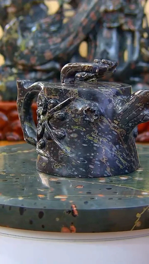 奢上奢梅花玉茶具