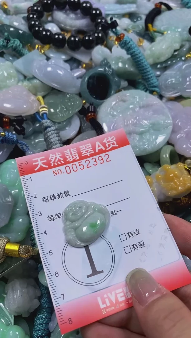 翡翠未镶嵌颈饰闪购0052392