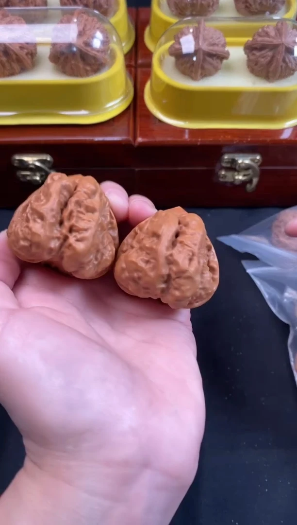 把件文玩核桃西****洋三角蛙40尺N047