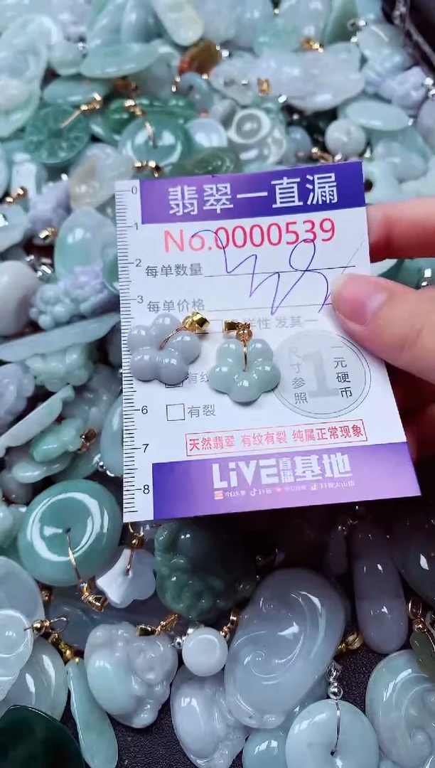 吊坠(不含链)未镶嵌翡翠539