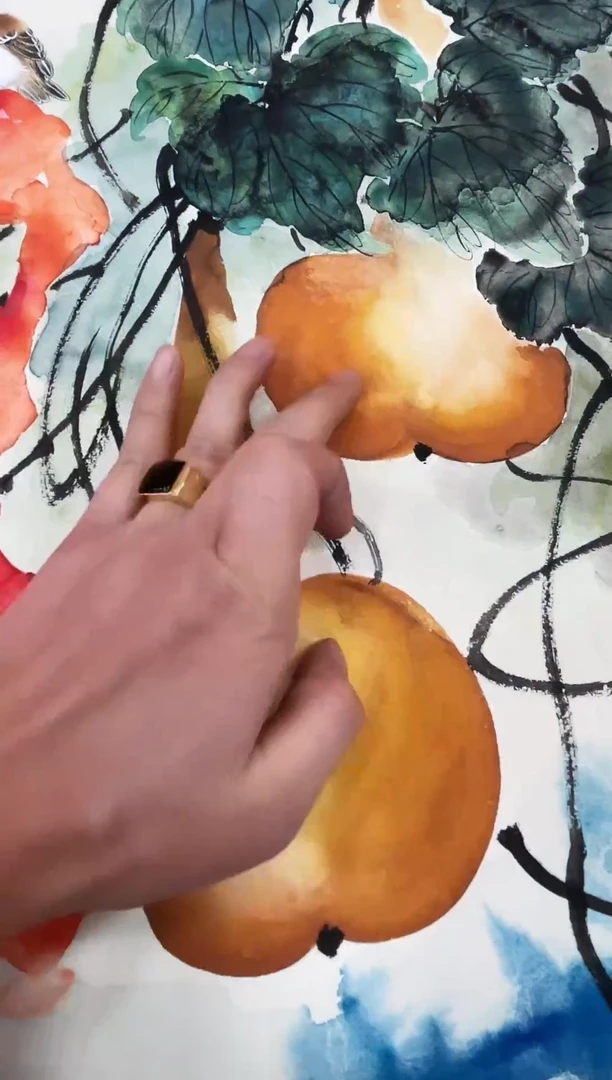 国画纪志华精品国画-2