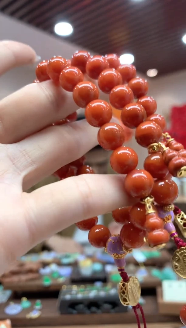 【闪购商品】南红玛瑙手串未镶嵌手串多样性发货1件