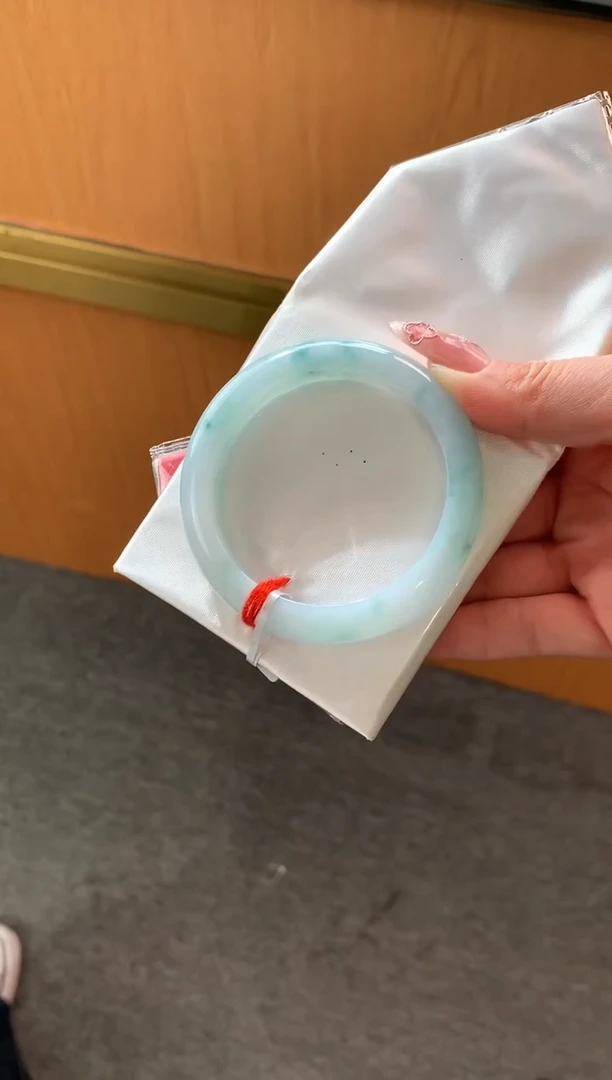 未镶嵌手镯翡翠-F41-正圈55.2