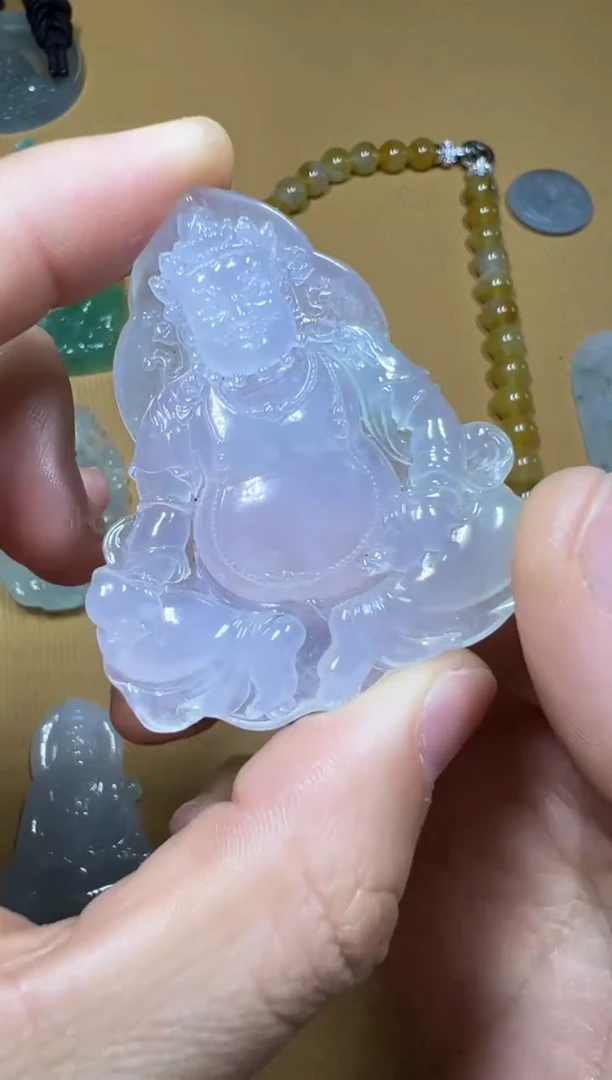 【闪购商品】定制翡翠未镶嵌黄财神