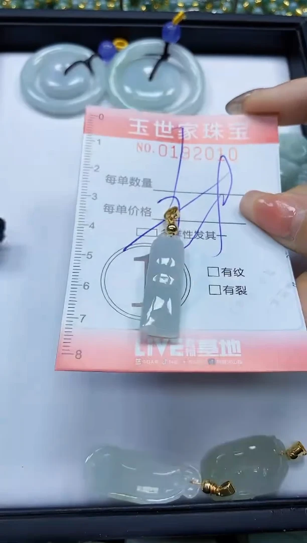 【闪购商品】翡翠颈饰未镶嵌闪购0192010多样性发其一