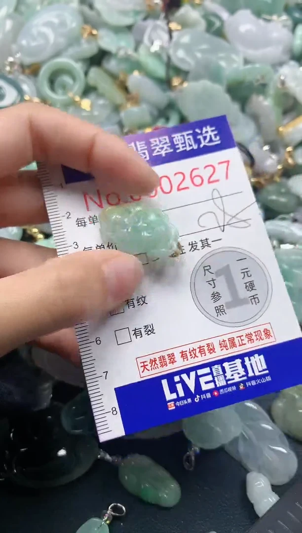 吊坠(不含链)未镶嵌翡翠2627