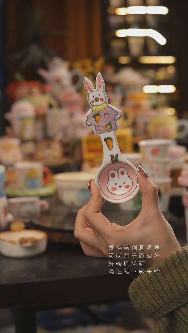 景德镇釉下彩绘设计师款式陶瓷