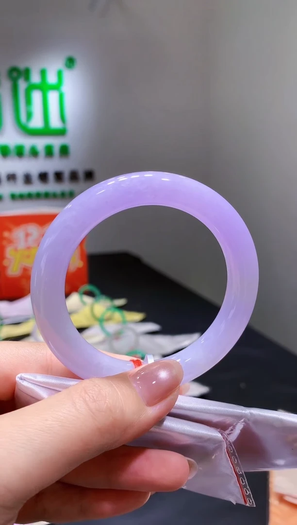 未镶嵌手镯翡翠-k306  天然缅甸A货翡翠56.5圆条