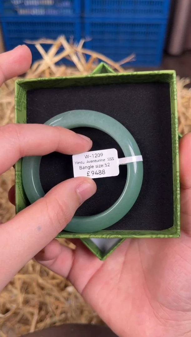 未镶嵌手镯石英质玉W1209