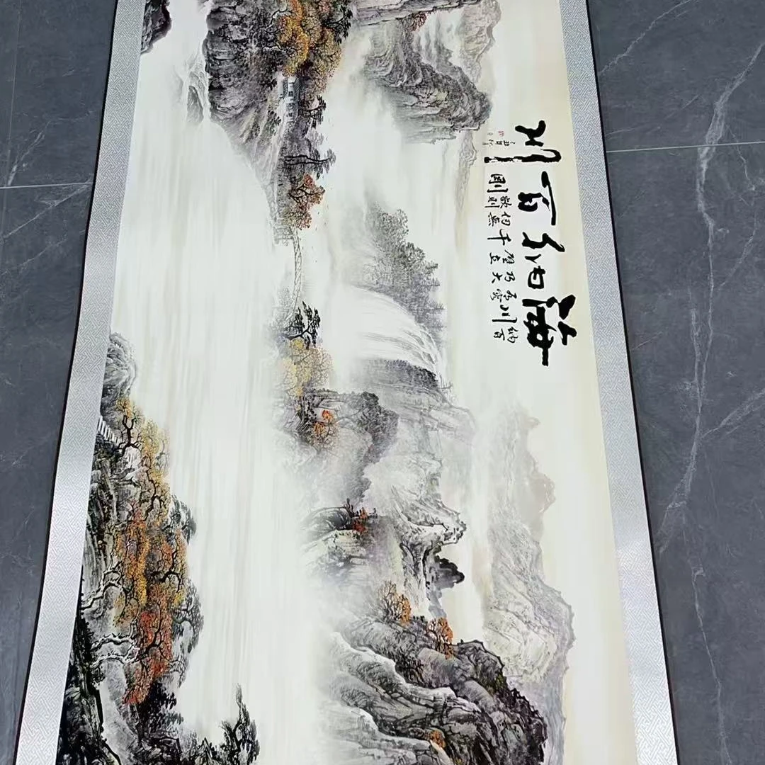 （海纳百川）高清数字还原 复刻 居家装饰挂画