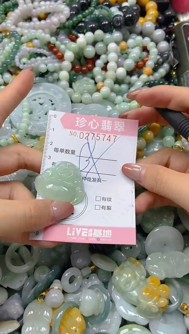 翡翠未镶嵌颈饰闪购0275747
