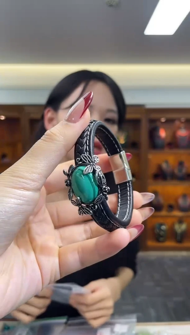 未镶嵌孔雀石手链（多样性发一件）