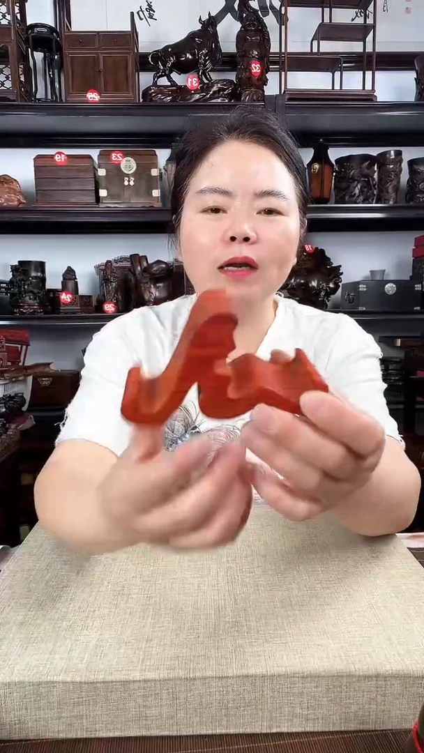 木美人鱼老李红木工艺品