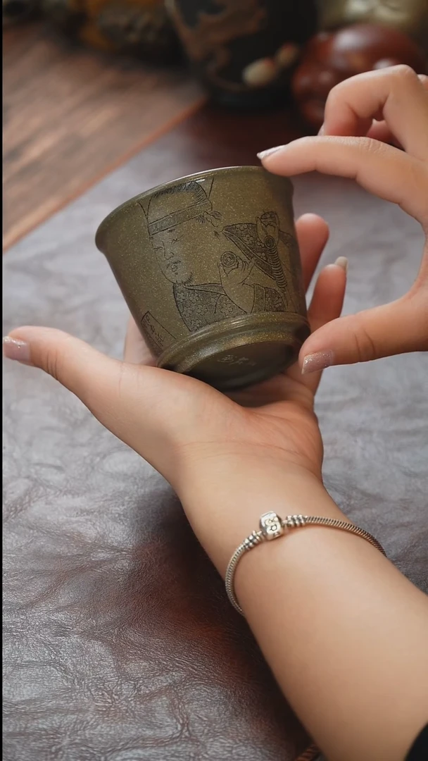 茶杯紫砂紫砂杯主人杯