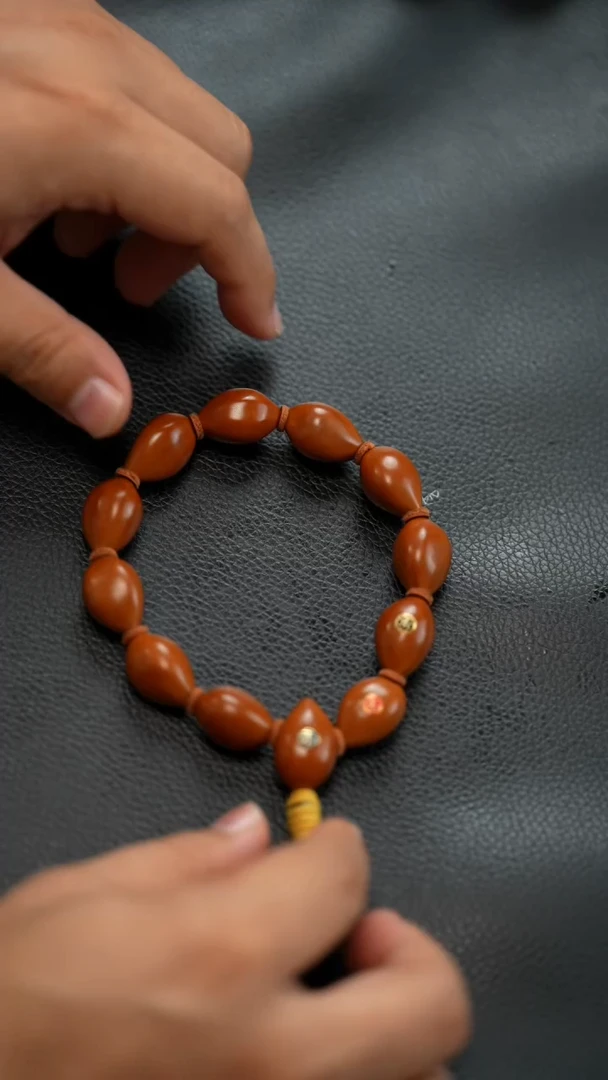 手串/手链橄榄核沐光--小尺寸精抛手串三标款