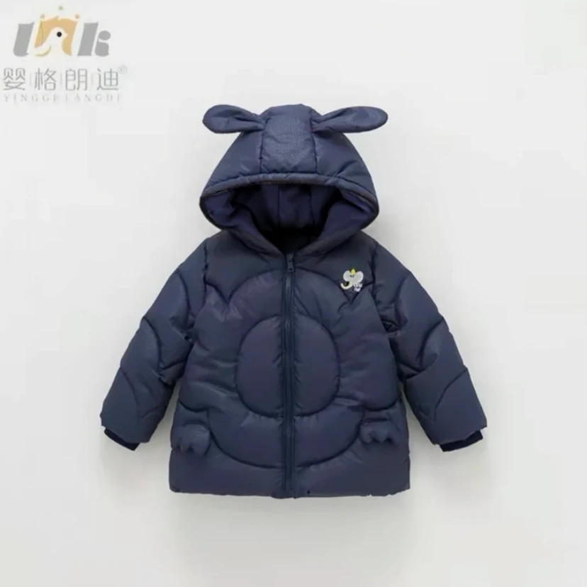 C201-220羽绒服反季羽绒服男童女童加厚白鸭绒童装冬季外套