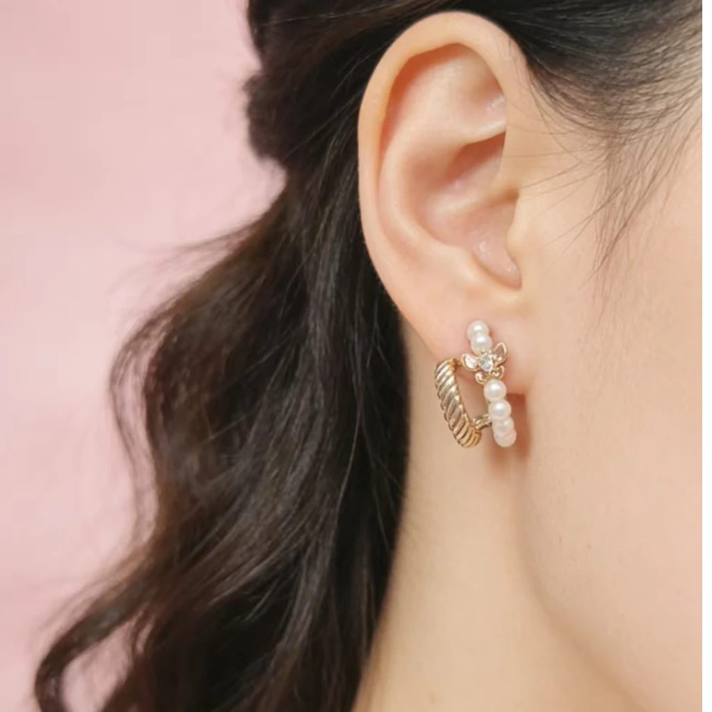 铜合金耳饰 V047时尚饰品耳饰