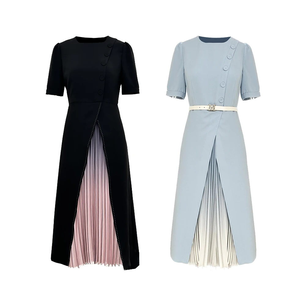 【OCT-紫霞家】MX6022 连衣裙