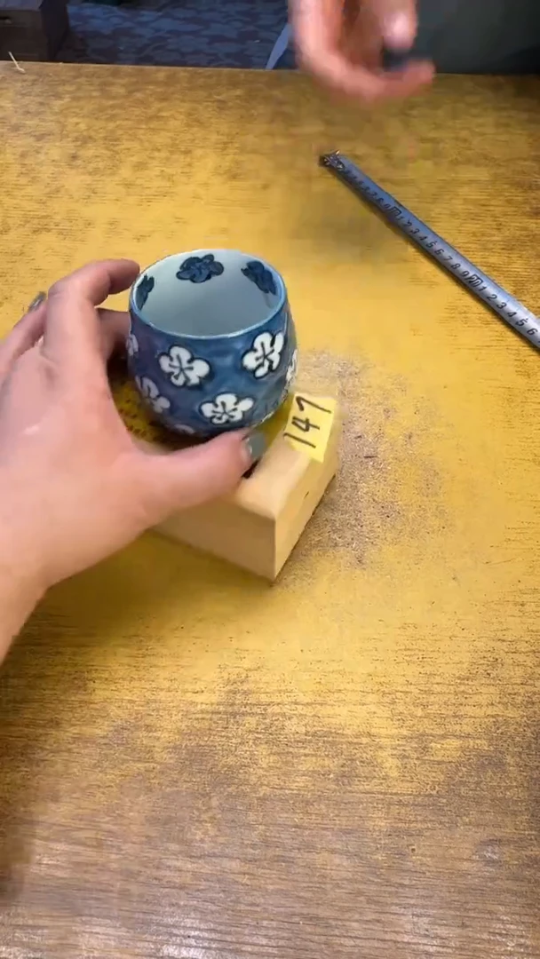 瓷器瓷器瑕疵瑕器147木盒石斛碗