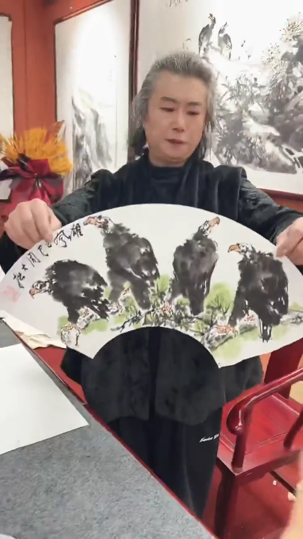 国画周大拙/国画/花鸟