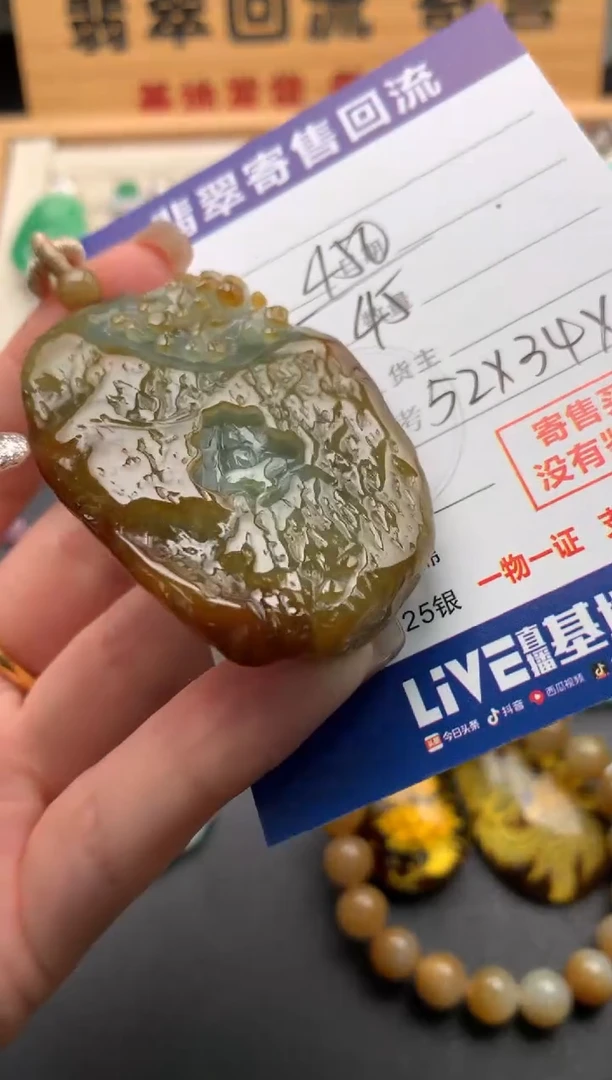 颈饰未镶嵌翡翠10145745