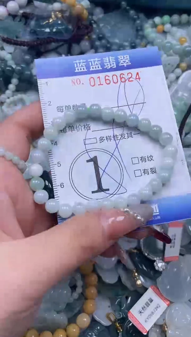 【闪购商品】翡翠颈饰未镶嵌闪购0160624多样性发其一