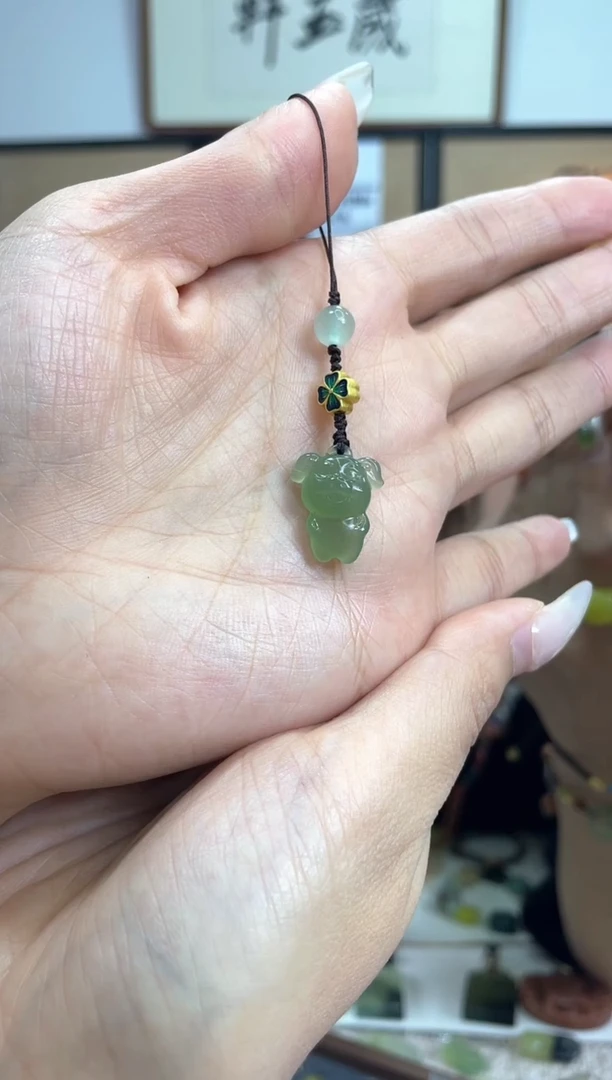 【闪购商品】岫玉手机链未镶嵌多样性发货其中发一