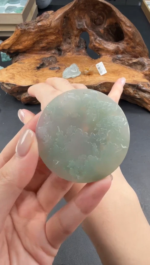 吊坠(不含链)未镶嵌翡翠翡翠饰品-116