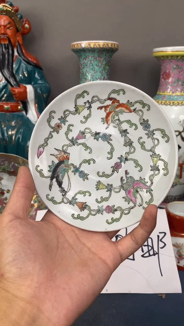 摆件景德镇老厂瓷微瑕慎拍